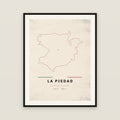 La Piedad, Michoacán de Ocampo map print — exact INEGI boundary