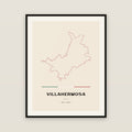 Centro, Tabasco map print — exact INEGI boundary